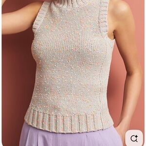 Anthropologie Brea Sweater Tank Size Small